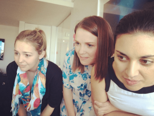 Natalia Hawk, Lucy Ormonde and Jamila Rizvi