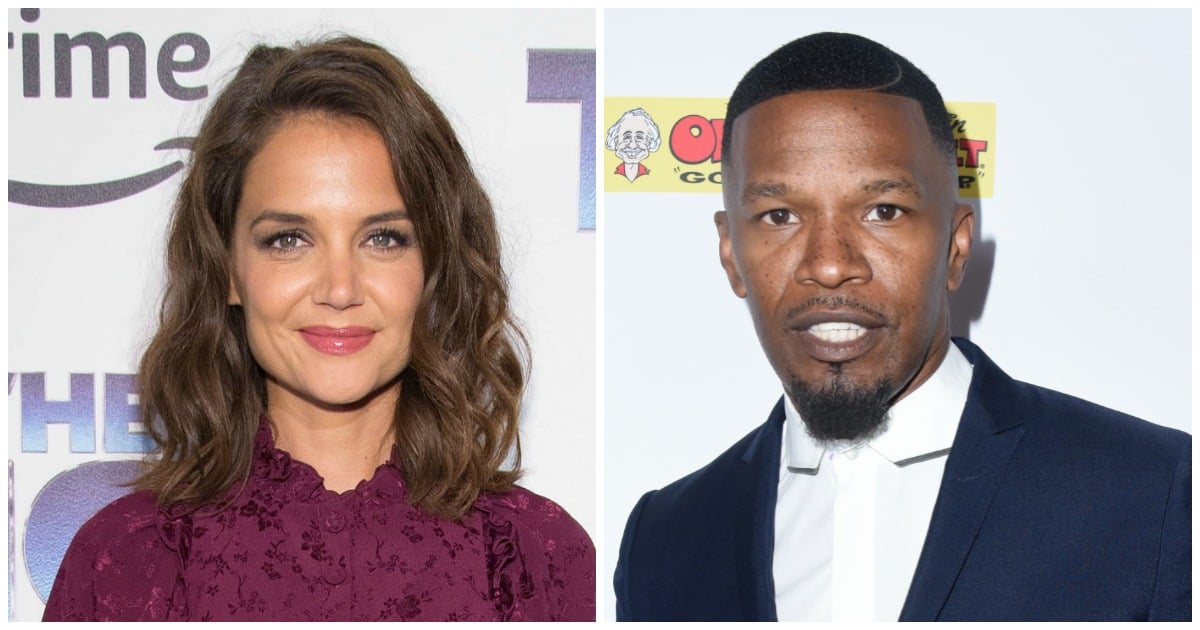 Katie Holmes and Jamie Foxx hold hands and that's a big deal.