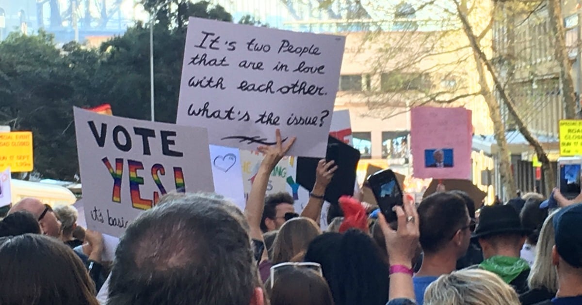 Sydney Rally Same Sex Marriage Biggest In Australias History