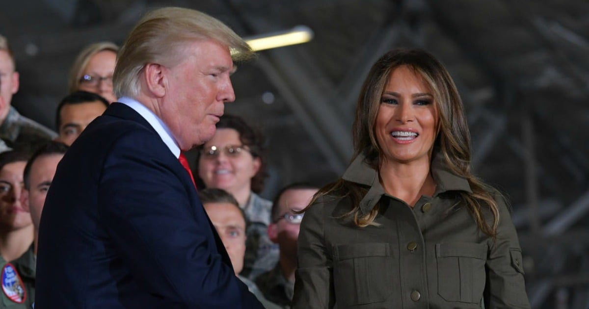 Donald Trump Melania handshake: What marriages are made of.