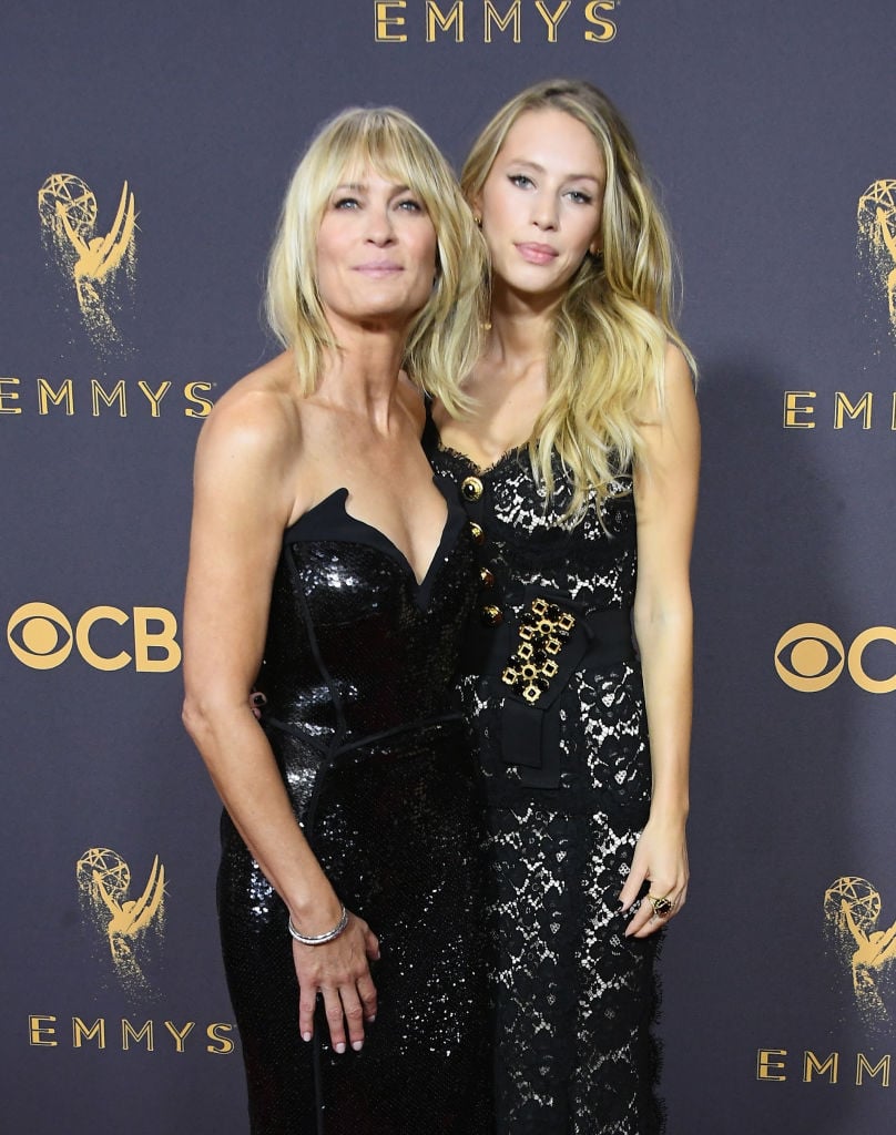 Robin Wright and Dylan Frances Penn