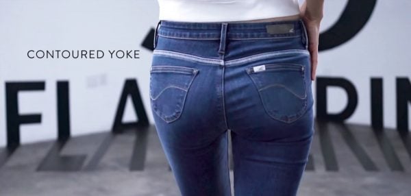 You can now buy bum contouring jeans, if you're so inclined.