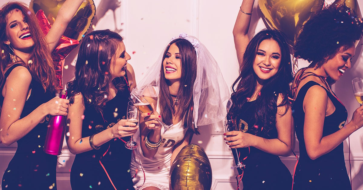 Uh-oh: These bridesmaids forgot to plan a hen's party for the bride.