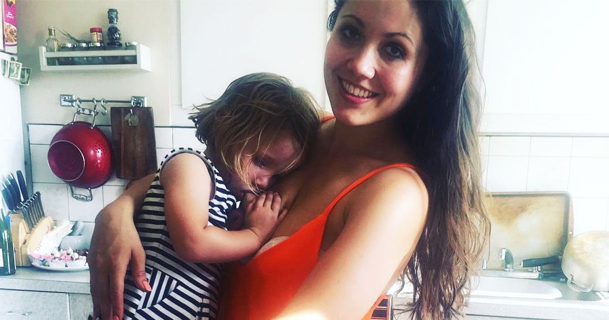 Mum Breastfeeds Five Year Old Daughter To Bond And Save Money