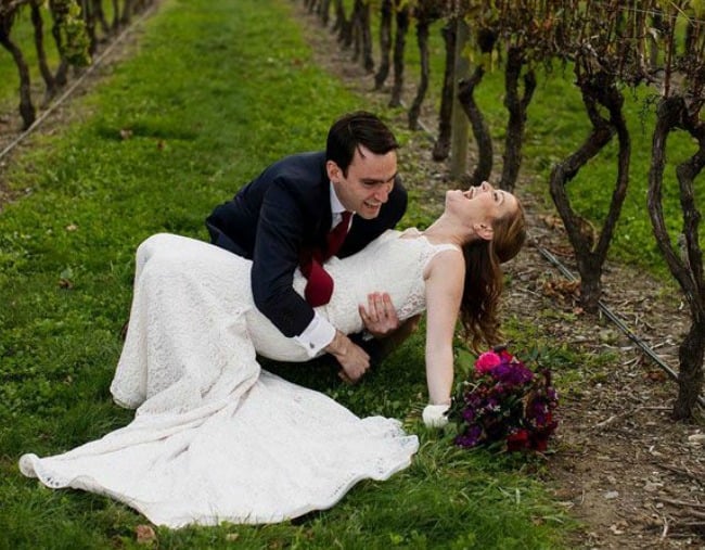 wedding photo fail