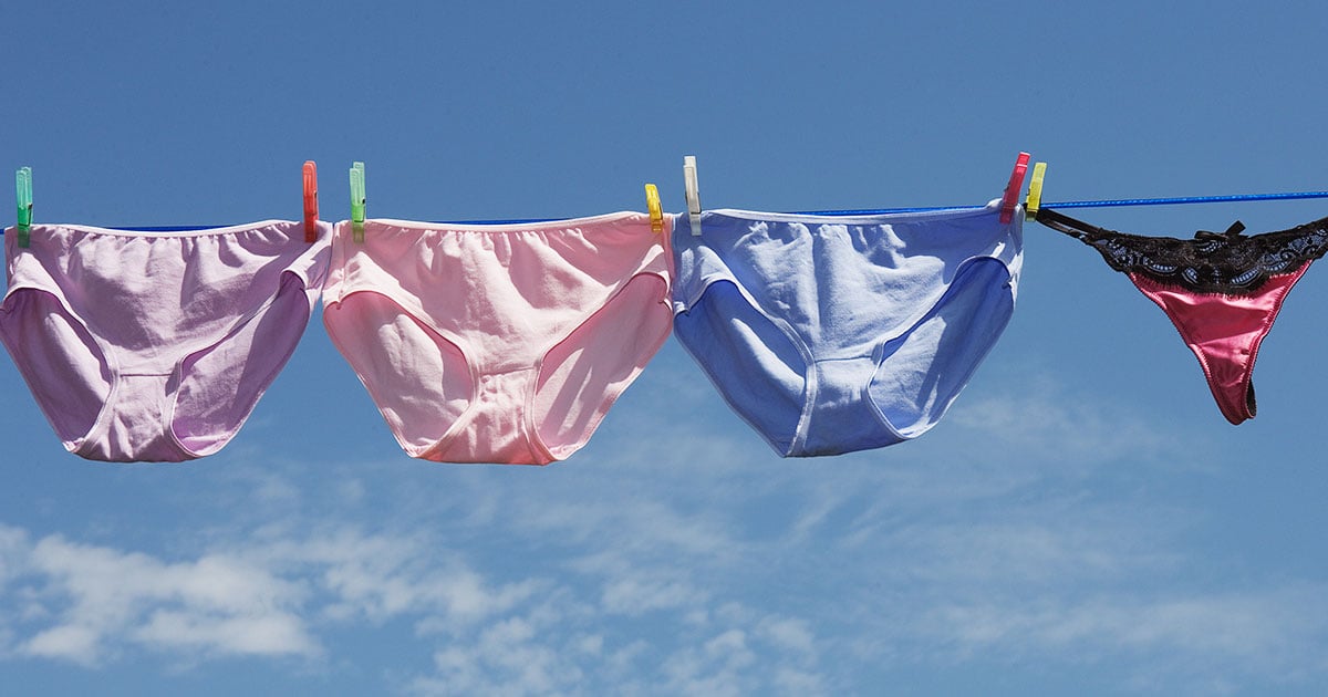 Washing underwear is no longer enough. We need to bin them every year.