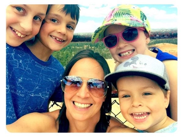 Tracy Bond and family. Image: Supplied