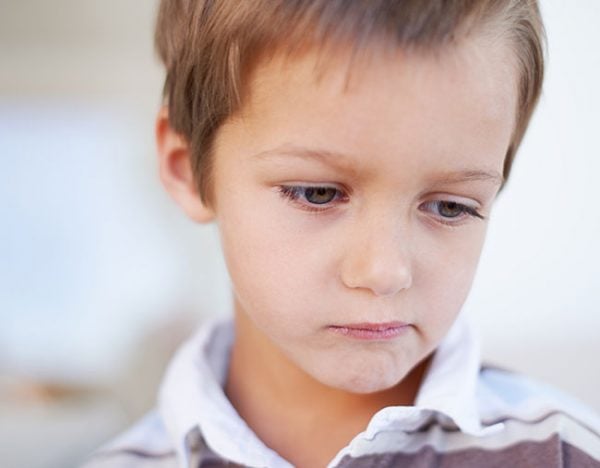 stressed child