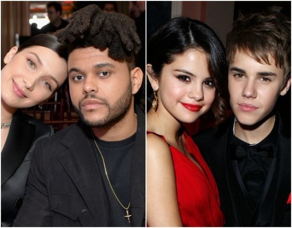 Selena Justin Bella Hadid And The Weeknd Are In A Love Square