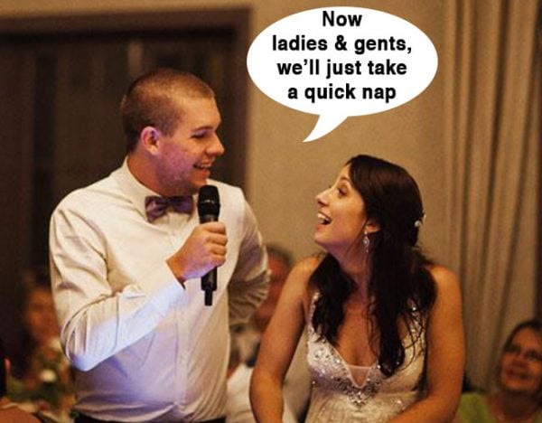 naptime wedding