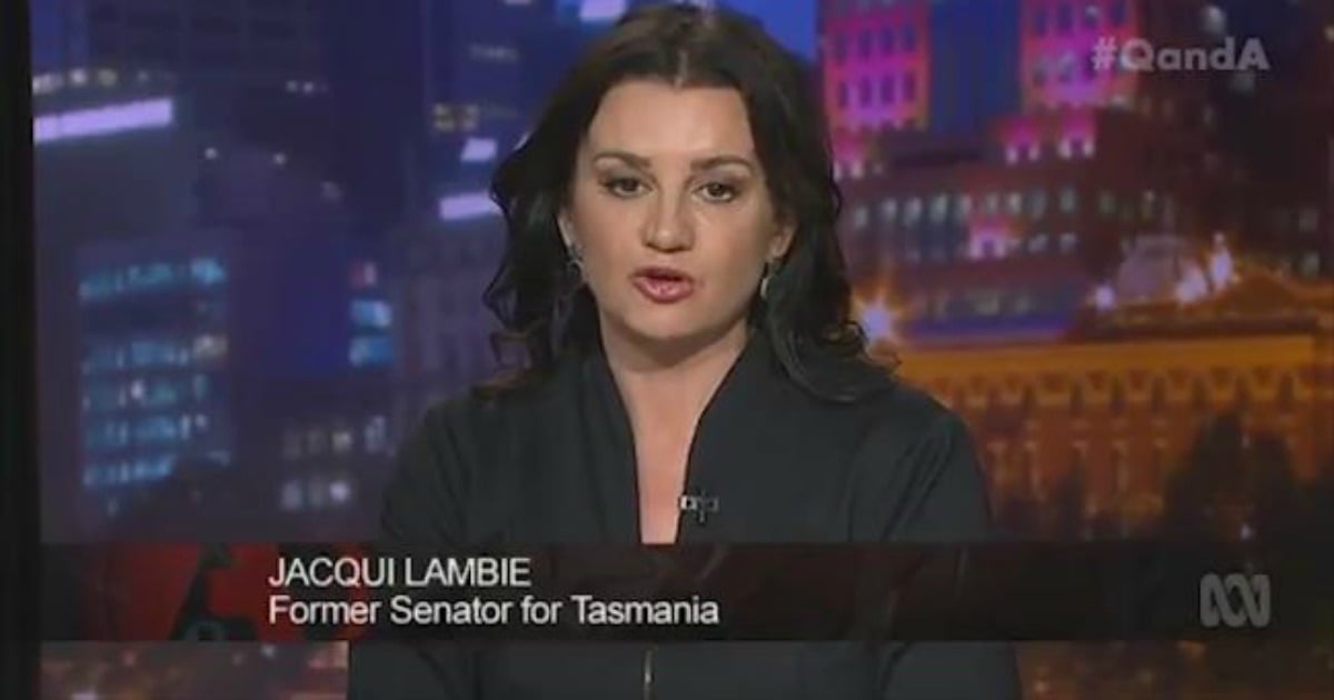 Jackie Lambie Defends No Voters Heres Why Shes Wrong