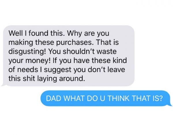 Dad Sex Toy Text To Daughter Goes Viral It S As Awkward