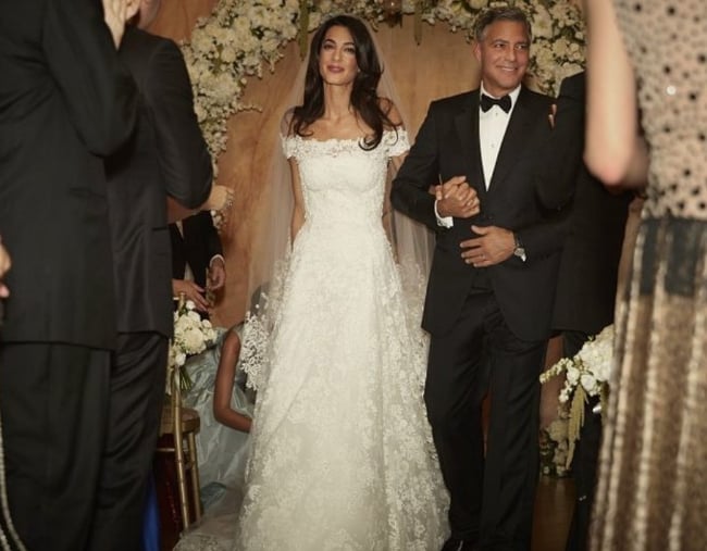 What celebrities have worn the most expensive wedding dresses