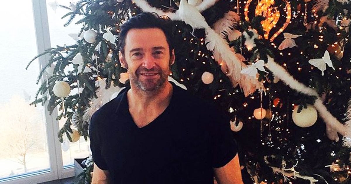 Hugh Jackman describes Aussie Christmas to bewildered US audience.