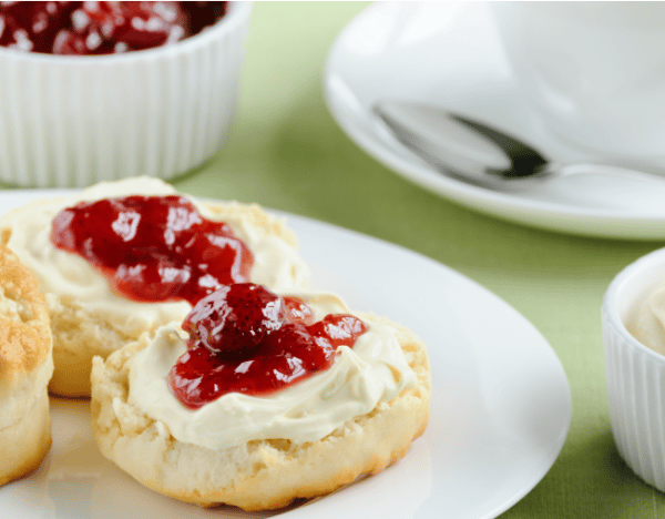 Cream or jam first? This is the Crown's answer to the scone debate.