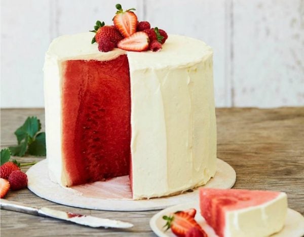 Watermelon cake