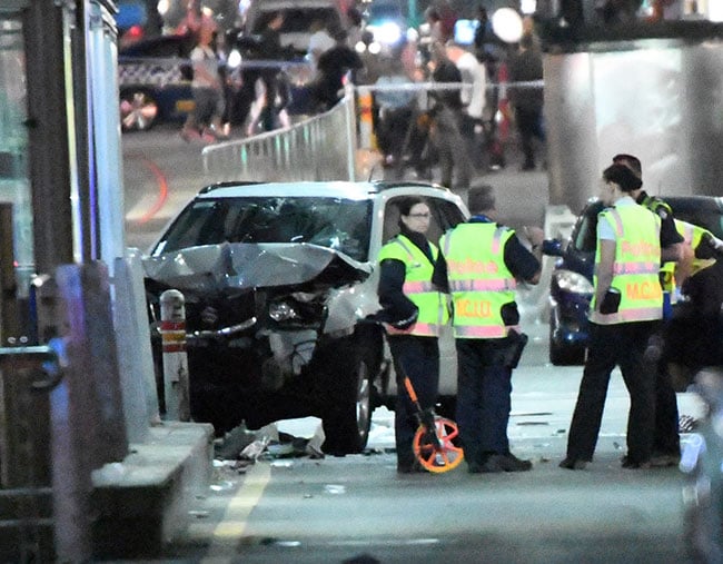 flinders st incident