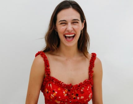 amur red dress Kennedi Mini Dress Pomegranate / 6