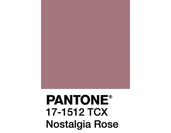nostalgia rose pantone