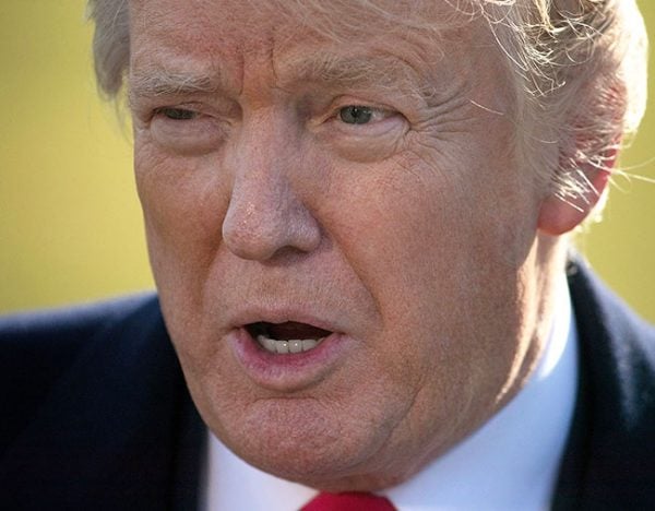 us president donald trump