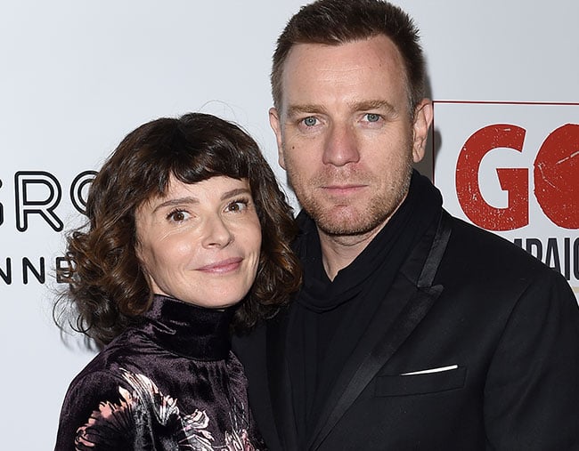 Ewan McGregor's wife shares her thoughts on his Golden Globes speech.