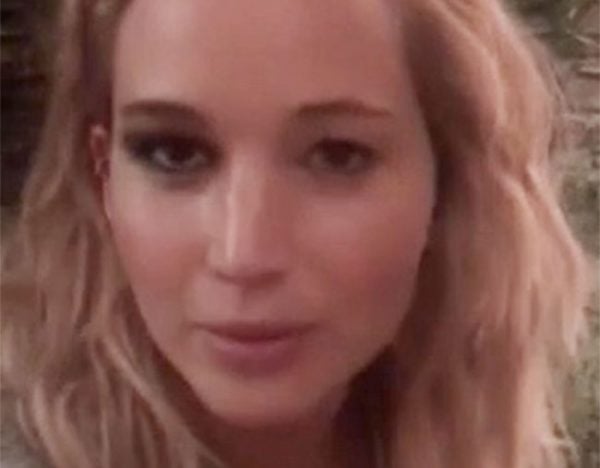 jlaw half makeup