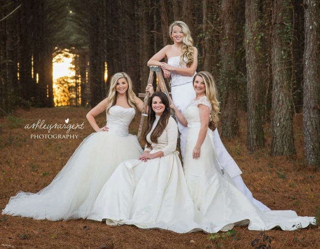 Sisters bridal shop wedding gowns