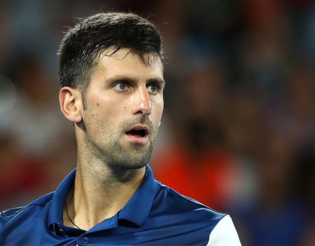 Novak Djokovic Australian Open 2018