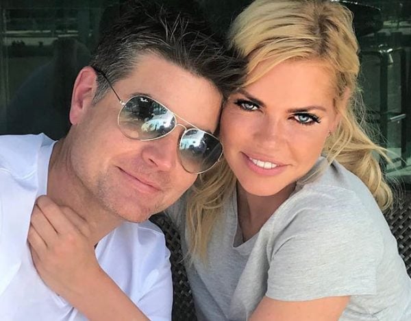 Sophie Monk and Stu Laundy