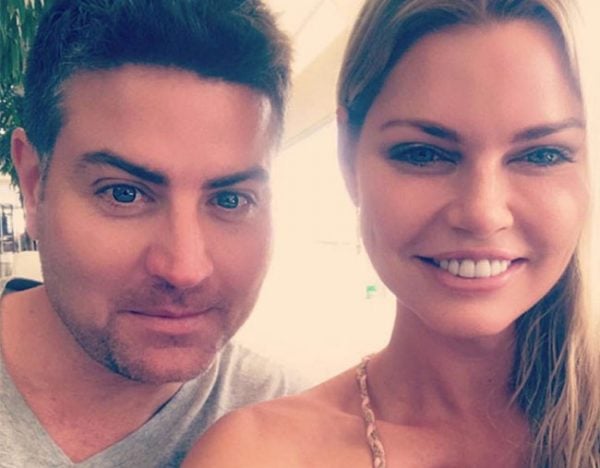 Sophie Monk and Stu Laundy