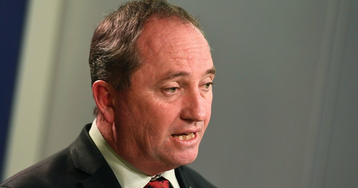 Barnaby Joyce grilled over affair by Leigh Sales in 7.30 interview.