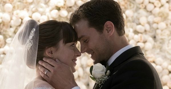 Dakota Johnson Wore Glued On Thong For Fifty Shades Freed Sex Scenes 