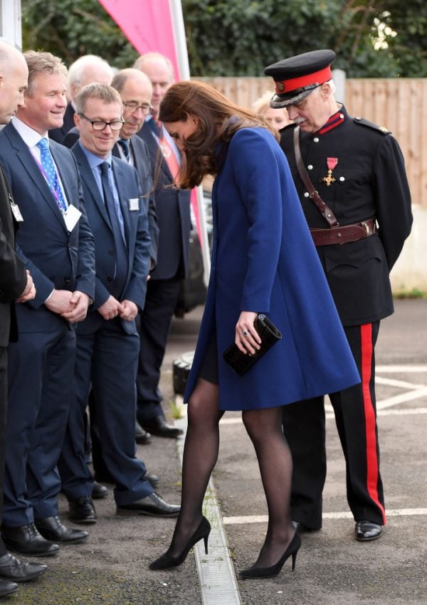 How Kate Middleton Keeps Her Shoes and Tights from Slipping