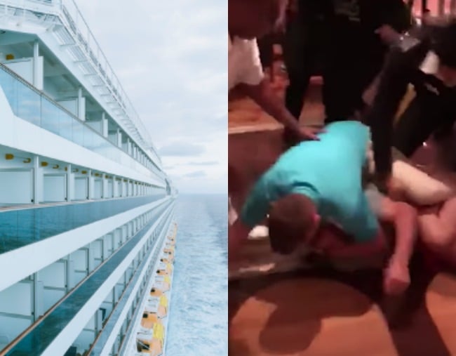 family kicked off cruise ship