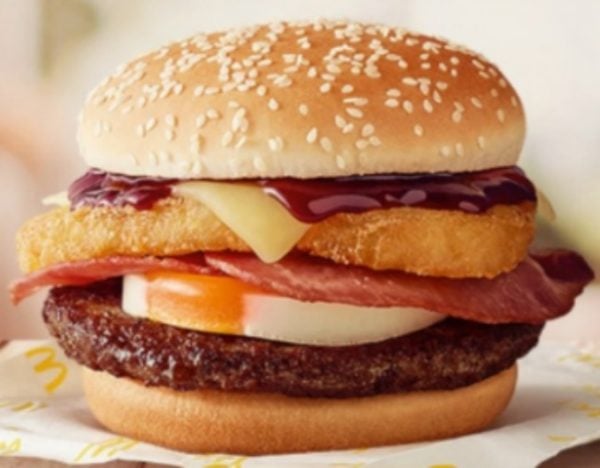 McDonald's Big Brekkie Burger