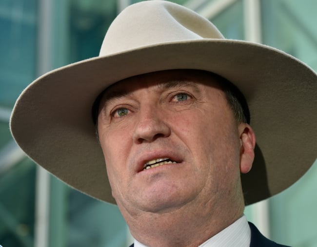 barnaby joyce sexual harassment