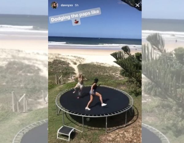 Davina Rankin returns to Instagram