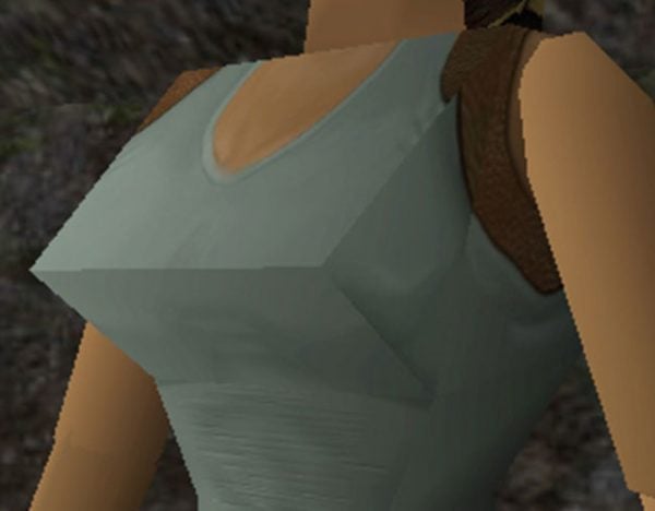 Man complains about the size of Lara Croft's breasts, gets trolled.