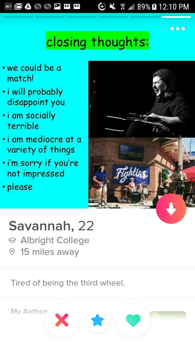 funny tinder profile