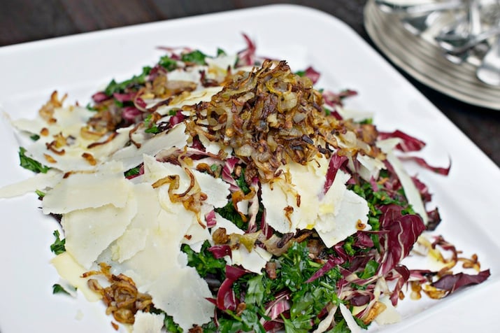 Radicchio, Parmesan and Parsley Salad