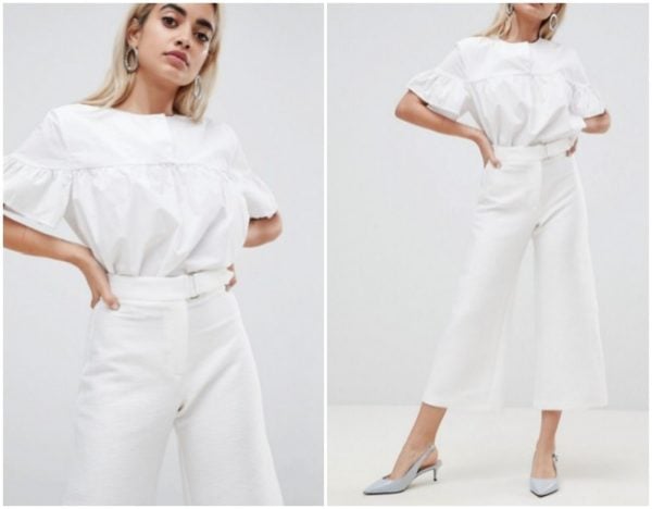 Viral wide-legged pants online