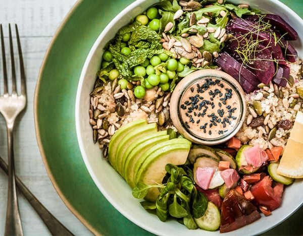 vegan lunch