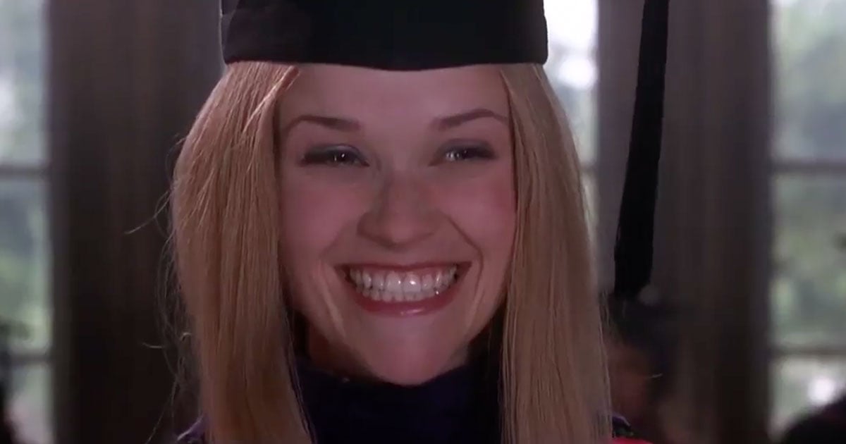 reese witherspoon legally blonde graduation