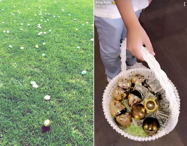 Kylie Jenner Easter party
