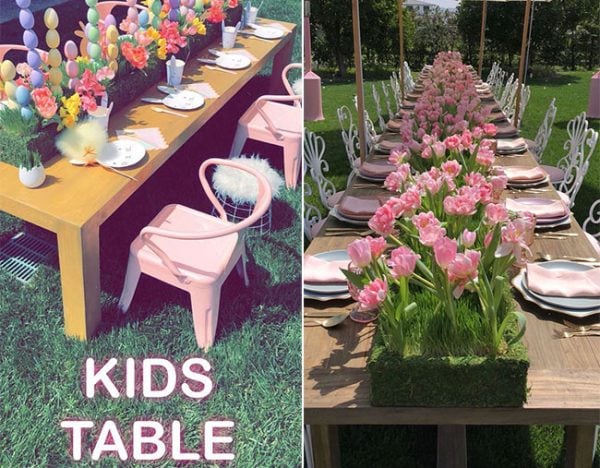 Kylie Jenner Easter party