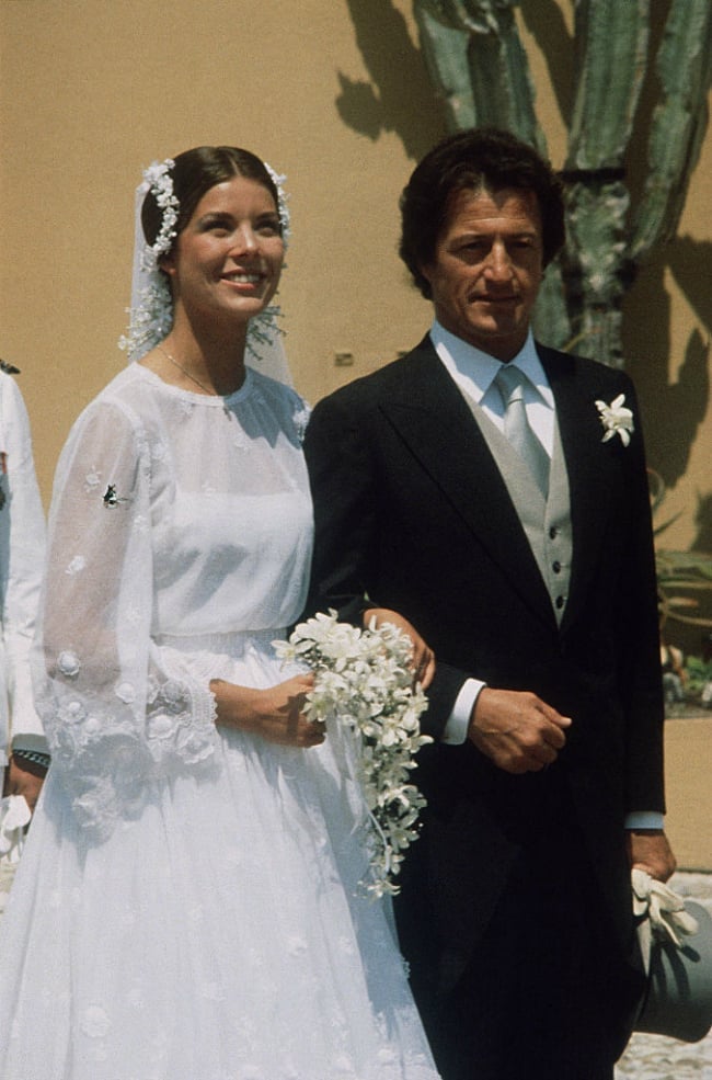 Princess Caroline of Monaco and Phillipe Junot