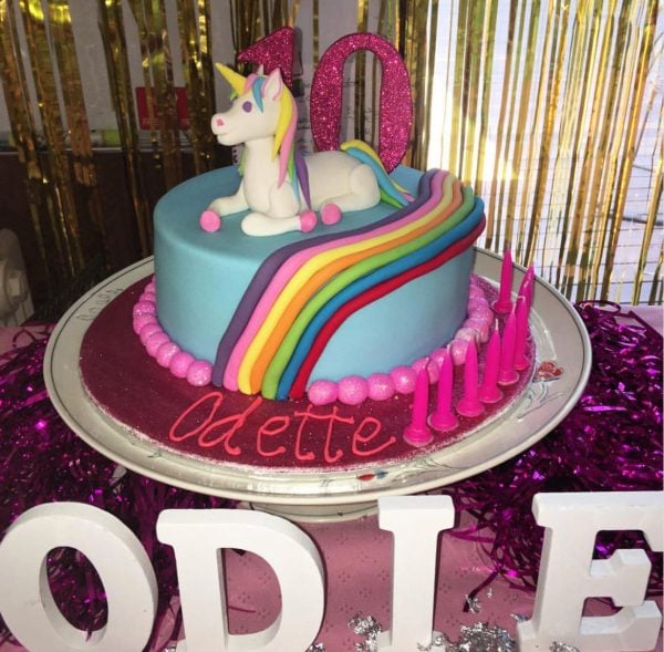 Em Rusciano's daughter caKe