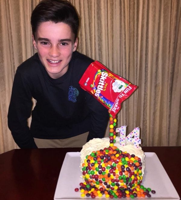 Kylie Gillies son birthday