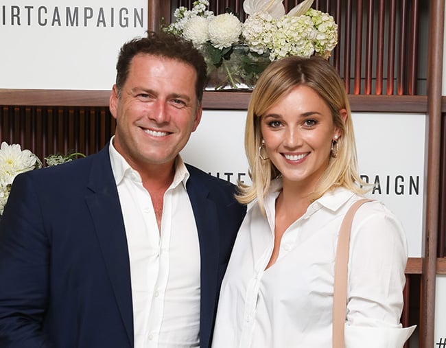 Jasmine Yarbrough on her relationship with Karl Stefanovic.