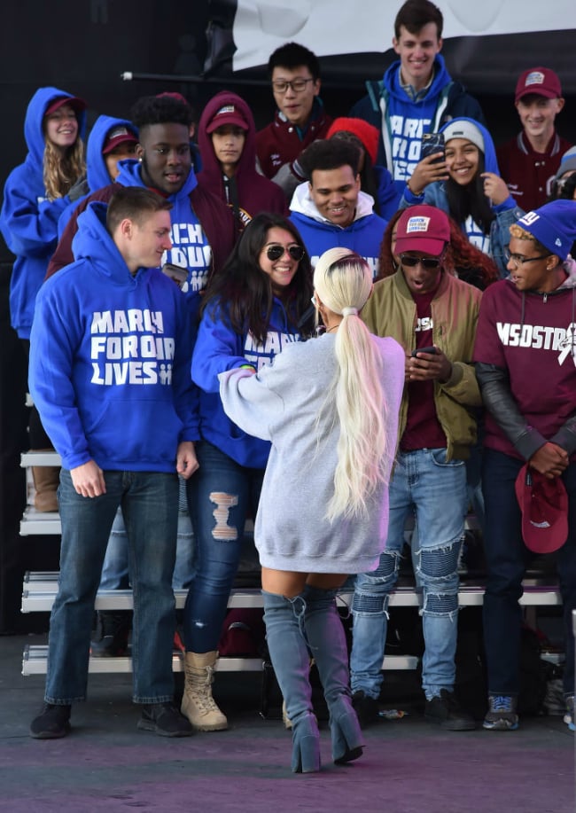ariana grande march for our lives